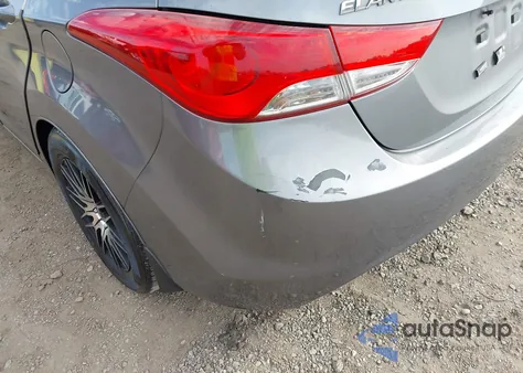 2013 Hyundai Elantra Gls from USA, damaged, VIN 5NPDH4AE3DH323737